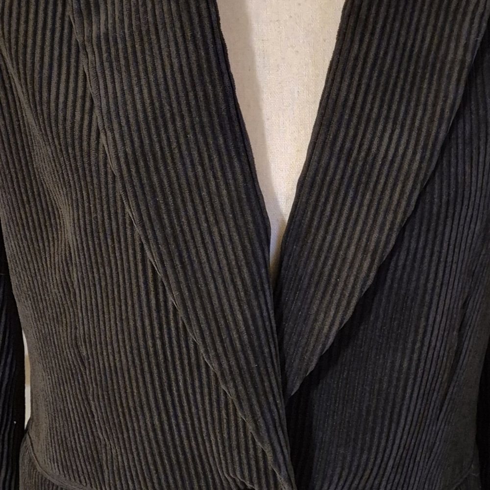 Banana Republic Black Corduroy One Button Blazer - Picture 5 of 8